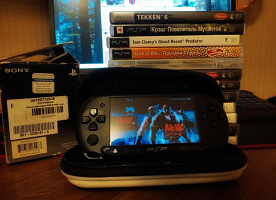 Sony Playstation portable ( PSP )